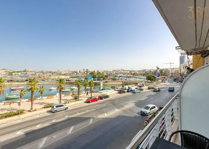 A Beautiful 2br Seafront With Private Terrace By 360 Estates Gzira