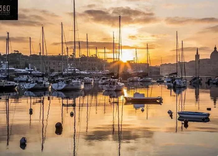 A Beautiful 2br Seafront With Private Terrace By 360 Estates Apartamento Gzira